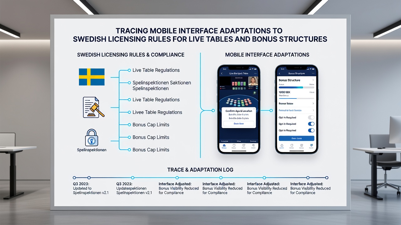Close-up of bonus tracking features in a Swedish-licensed mobile casino app